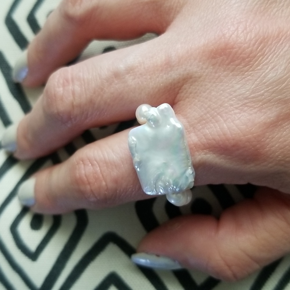 Natural Pearl Ring - Picture 7 of 10